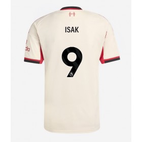 Pánské fotbalový oblečení Liverpool Alexander Isak #9 Venkovní košile 2025-26 Krátkým Rukávem